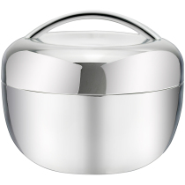 Special double-layer stainless steel lunch box thermal insulation lunch box student lunch box apple-shaped lunch box childrens lunch box