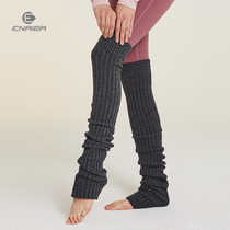 ENAIER yoga socks over the knee womens non-slip warm leg hem long tube socks Pilates feet thin