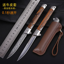  High-end Japanese fruit knife foldable and portable 304 stainless steel dormitory student folding imported from Germany