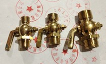 Outer wire cock copper two-way outer wire cock copper pressure gauge outer wire cock copper union cock 2 points 3 81 2