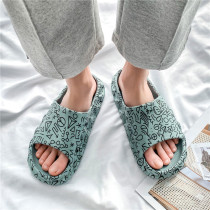 Word Drag Mens 2022 Summer New Ins Trend Casual Stomachy with anti-slip thick bottom outside wearing beach cool tugs