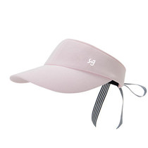 Summer golf hats childrens empty top hat bow topless outdoor sports sunshade golf hat