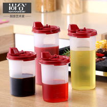 Kitchen Home No Oil Spill Pot Soy Sauce Bottle Stock Wine Sauce Bottle Vinegar Bottle Large Oil Tank Plastic Small Bottling Oil Bottle Supplies