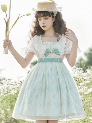 taobao agent Genuine cute elegant summer dress for princess, Lolita style, Lolita OP