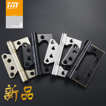 Sky Franchise Door stainless steel primary-secondary hinge solid wood door bearing thickened bearing hinge free of notching 433 sheets