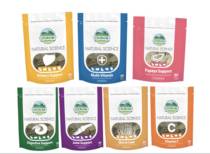 Three-brothers Oxbow Love Treasure Grass Pie Rabbit small animal grinders Tooth Care Grass Cake Whole Pack 120g