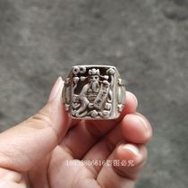 Antique Old Antique Collection Antique Silver Silver Silver Silver Copper Plated Ring Ring Ring