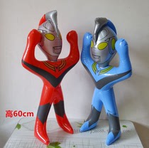  Superman Ultraman raise your hand Ultraman childrens inflatable toy PVC leather cartoon balloon