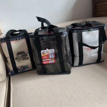 Export day single lunch box bag portable heat preservation cold ice bag refrigerated nylon lunch bag portable camping Outdoor