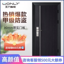 WL Wang Li Class A security entry door intelligent fingerprint lock anti-theft door CL-56