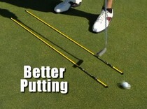 Golf Directions Practice Stick Directions Instruct Stick PGA Training Baguettes Golf Supplies Hot Sell