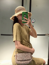 Golden cocoon 2021 summer new maternity dress Korean version loose fashion item tide mom knitted long dress