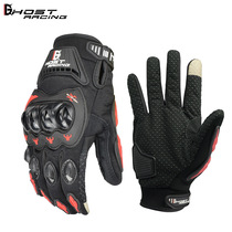  Motorcycle riding gloves Summer breathable fall-proof mens anti-collision racing motorcycle off-road gloves touch screen knight equipment