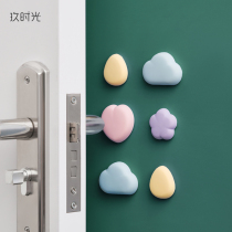 Door handle Anti-collision cushion door post muted home door rear anti-bump headboard fridge cartoon wall sticker door to lock the lock