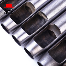 Fine steel round punch belt punch large round punch bag hole tool hand DIY leather punch cylinder punch