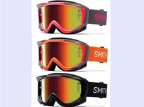 2016 American Smith Fuel v 2 Swear-X riding goggles red mirror to send transparent lens
