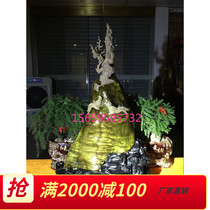 Xishangmei tip ornaments shady wood beauty wood carving root art flower bird landscape animal figure cliff root carving crafts