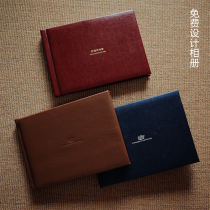 Imprint Empire Art Paper 6 Color Print Magazine Photo Book Movie Album Wedding with Pat Leather Cover Bronzing