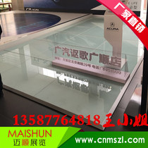 Factory direct aluminum alloy car booth painted glass ultra-thin car booth slope 4s shop patrol demonstration station