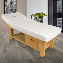 Solid Wood beauty bed latex massage bed massage bed home oak physiotherapy body beauty salon special folding high-grade