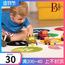 Billab Toys Childrens pullback car Inertial mini car set Male and female children baby toy model car model