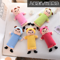 Cartoon childrens cotton pillow Childrens infant garden baby buckwheat shell pillow core 1-3-6 years old four seasons universal pillow