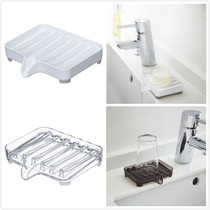 Japan Yamazaki Industrial Design Soap Drain Pad Slant Drain Waterway Soapstock Soap Box Kitchen Bathroom Drain