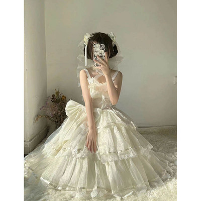 taobao agent Evening dress, Lolita Jsk, Lolita style, french style, lifting effect, Birthday gift