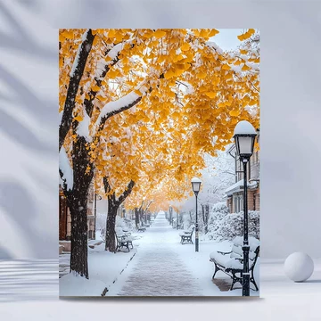 雪景数字油画-雪景数字油画促销价格、雪景数字油画品牌- 淘宝