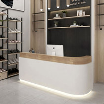 Cashier shop Small counter Commercial simple modern clothing store Milk tea shop Bar beauty salon front desk corner