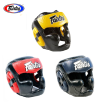 Thailand fairtex boxing helmet full protection Adult male sanda head protector Muay Thai headgear fighting protective gear