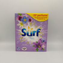 British imported SURF washing powder lavender jasmine fragrance long lasting soft fresh good smell 1495G