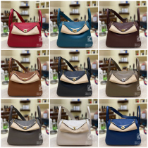 Handmade custom Lindy bag leather litchi pattern head layer tc cowhide 26 30cm new portable doctor bag for women