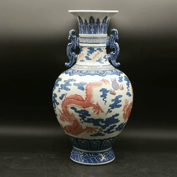 双耳青花瓷花瓶-双耳青花瓷花瓶促销价格、双耳青花瓷花瓶品牌- 淘宝