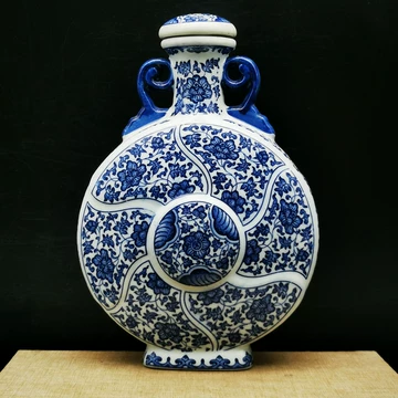 青花缠枝莲赏瓶-青花缠枝莲赏瓶促销价格、青花缠枝莲赏瓶品牌- 淘宝