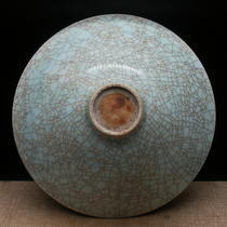  Song Hutian Kiln open piece hat bowl Antique porcelain Antique collection folk old objects Antique old Chinese ornaments