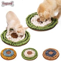 Dog sniffing pad bite-resistant upgraded cotton tape Teddy golden hair training puzzle slow food dog bowl pet sniffing blanket