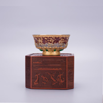 Rong Dynasty Mongolian Golden Bowl Special crafts gift ornaments Khan Bowl art collection Business gifts