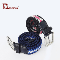 Eight-foot dragon color woven belt Childrens adult equestrian belt Riding belt High elastic multi-color equestrian belt