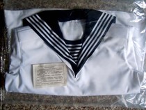 Stock 04 sailor suit Sailor white top Sailor top School uniform performance suit