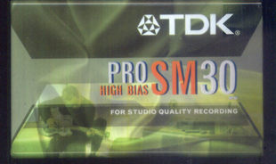 TDK Pro SM30 Хром ( пустой запись приносить) лихорадка второй уровень окисление хром магнитная лента  30 минута Вторая категория