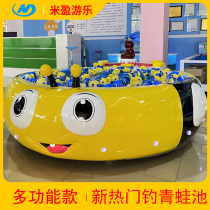 Childrens video game City entertainment equipment booth machine square stalls amusement fishing frog machine game playground project