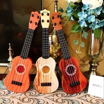 (Day special price) Childrens music guitar can play simulation instrument piano baby medium ukulele toy