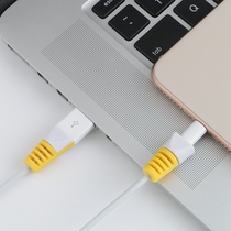 Apple data cable protective cover mobile phone charger Huawei vivo oppo Xiaomi 11 12 7 X XR 8 special anti-break creative headset data cable protection rope winding
