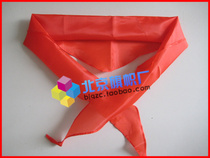 Beijing flag factory Young Pioneers extended bright nylon long 115 * high 30 red scarf 10 strips