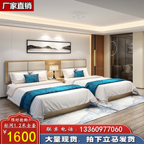 Customized hotel furniture standard room Full Set 1 2 hotel dedicated bed 1 8 rooms rental house B & B hotel furniture