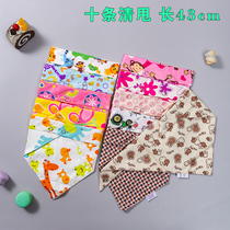 10 dress adjustable by buttoned triangle towel 100 hitch neck newborn baby spat towel double face cotton small round mouth slim fit
