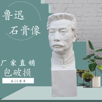 Lu Xun Gypsum statue art teaching aids decorative props plaster ornaments sketch still life wedding plaster sculpture