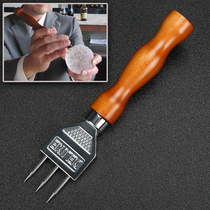 Bar Legend Japanese Outlet DELUXE Three-headed cone Bartending ice cone Trident Ice Chisel Ice HOCKEY