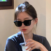 Black Sunglasses Women Senior Sens Decoration Trend Retro Glasses Han Edition Tide Street Beats Box Sunglasses Cool